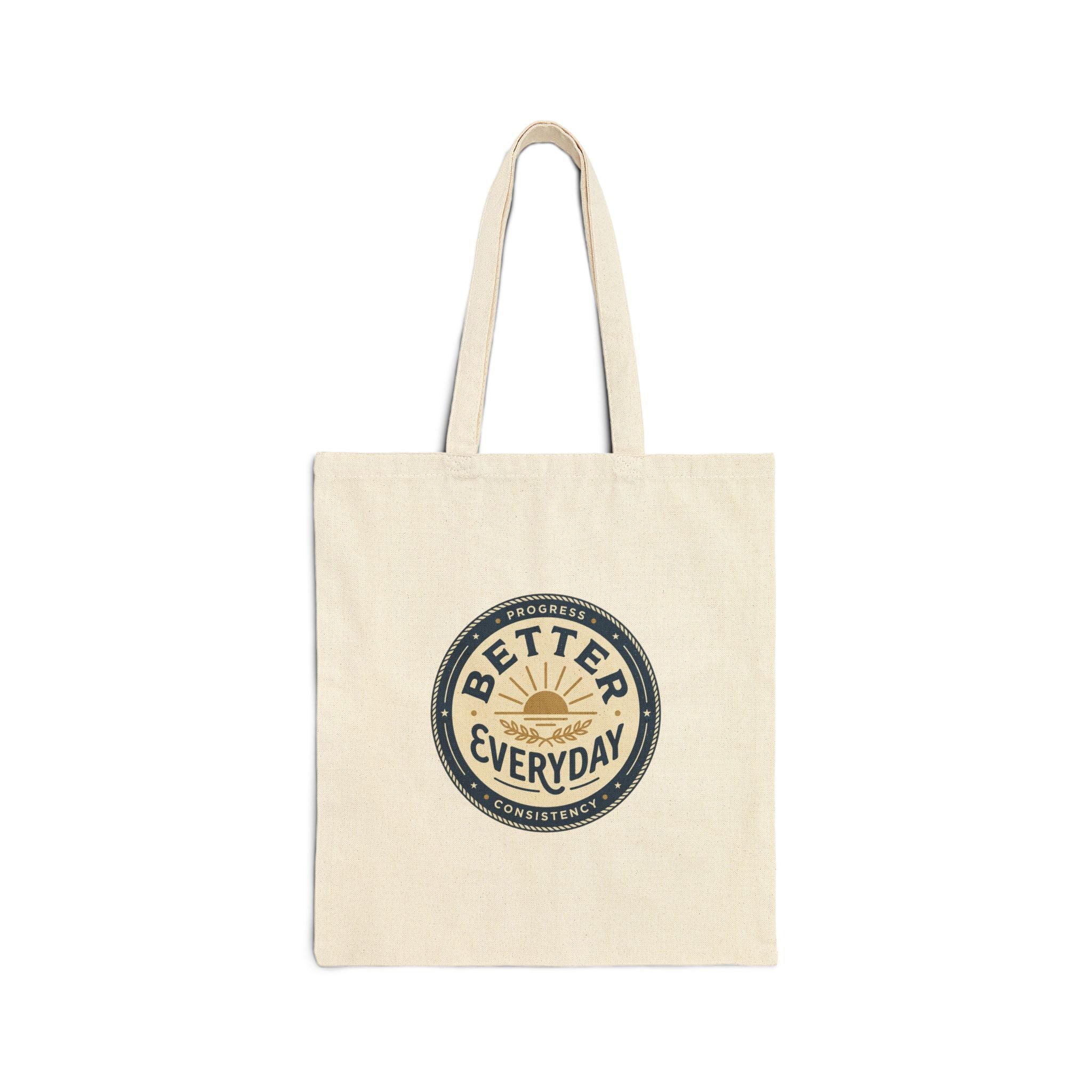 Tote Bag — "Better Everyday" Canvas Tote, Eco-Friendly Market & Grocery Bag