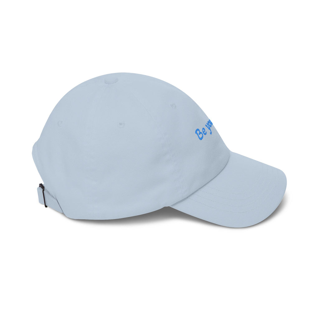 Be Yourself Embroidered Dad Cap — Light Blue Casual Baseball Hat