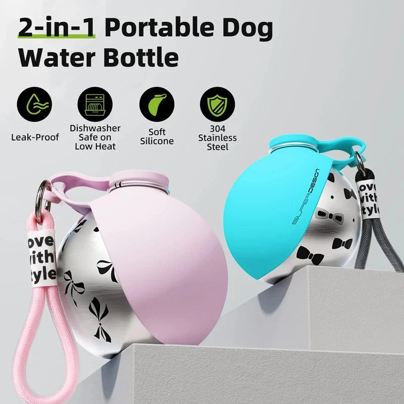 Collapsible Pet Water Bottle