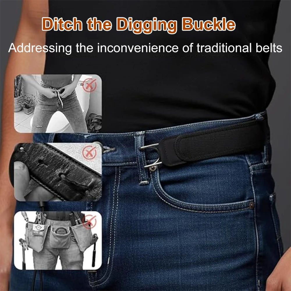Buckleless Elastic Belt
