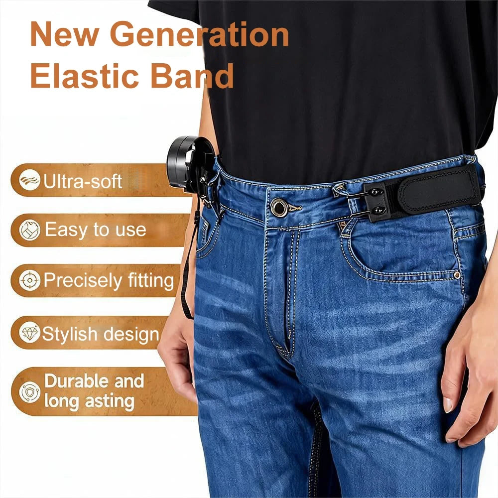 Buckleless Elastic Belt